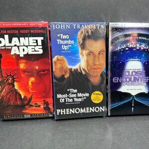 Sealed Planet of the Apes Phenomenon. Close Encounters VHS